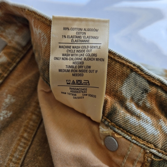 Acid Wash Hudson Skinny Distressed Jeans - Picture 10 of 13